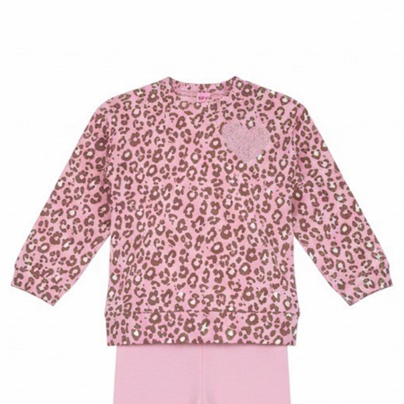 Agatha Ruiz de la Prada SUDADERA LEOPARD+LEGGING (8731W26 ROSA) Agatha Ruiz de la Prada SUDADERA LEOPARD+LEGGING (8731W26 ROSA)