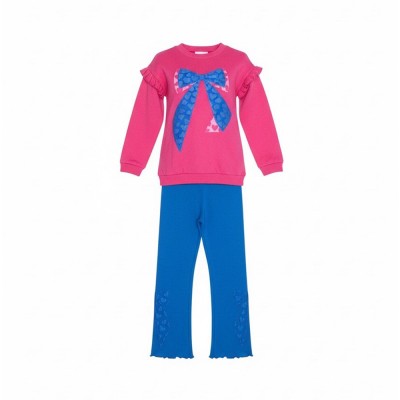 Agatha Ruiz de la Prada CONJ SUDADERA CON LEGGING LOVES (8734W26 FUCSIA)