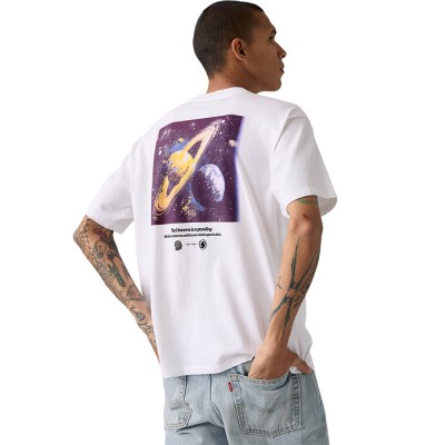 Levi's VINTAGE FIT GRAPHIC TEE WHITES (873730468 0091)