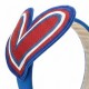 Agatha Ruiz de la Prada DIADEMA CORAZÓN BLUE (8957W26 AZUL) Agatha Ruiz de la Prada DIADEMA CORAZÓN BLUE (8957W26 AZUL)