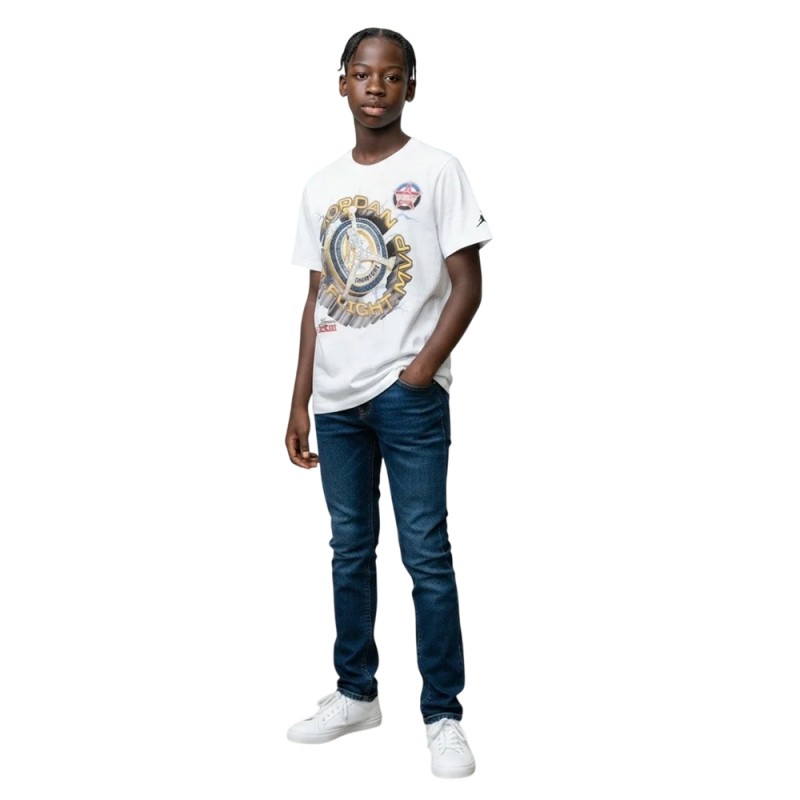 Nike JDB MJ FLIGHT MEDALLION SS TEE (95G199-001)