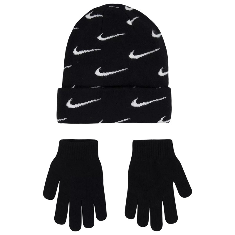 Nike SWOOSH REPEAT BEANIE SET (9A2988-023)