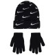 Nike SWOOSH REPEAT BEANIE SET (9A2988-023)