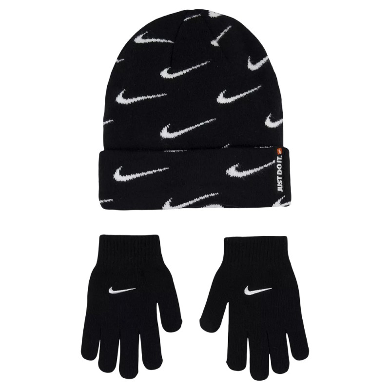 Nike SWOOSH REPEAT BEANIE SET (9A2988-023)