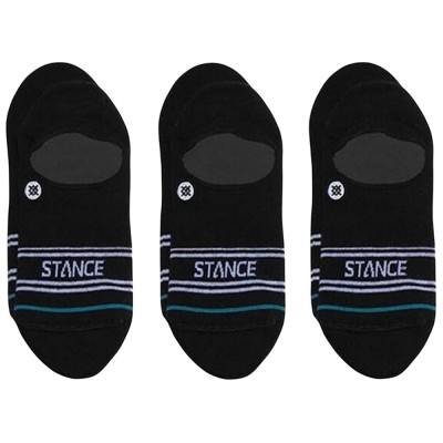 STANCE VITAL 3 PACK NO SHOW (A148A25VIT BLK)