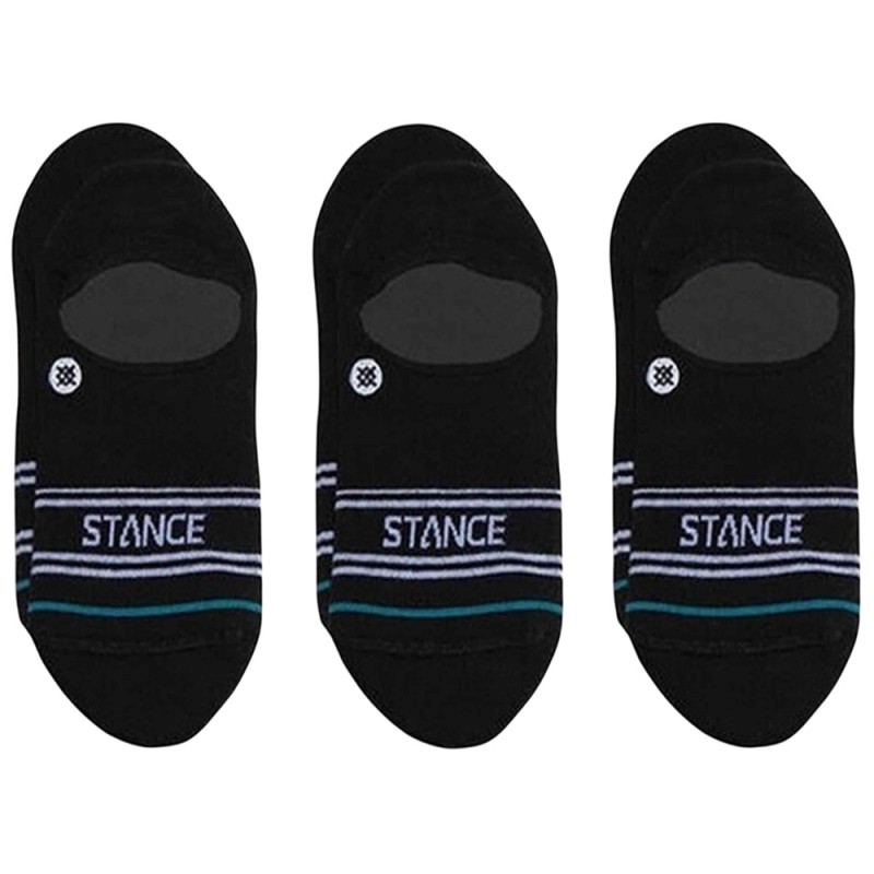 STANCE VITAL 3 PACK NO SHOW (A148A25VIT BLK)