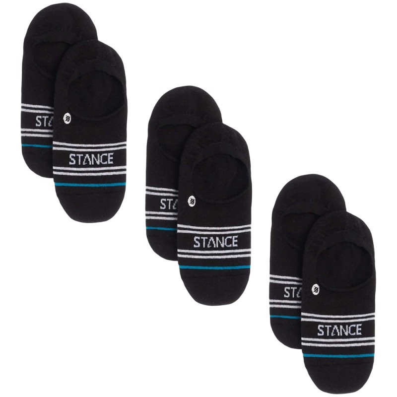 STANCE VITAL 3 PACK NO SHOW (A148A25VIT BLK)