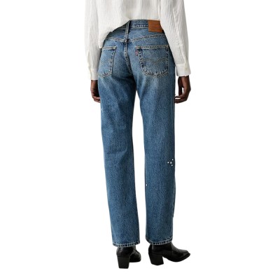 Levi's 501 90S MED INDIGO - WORN IN (A19590146 00J5)