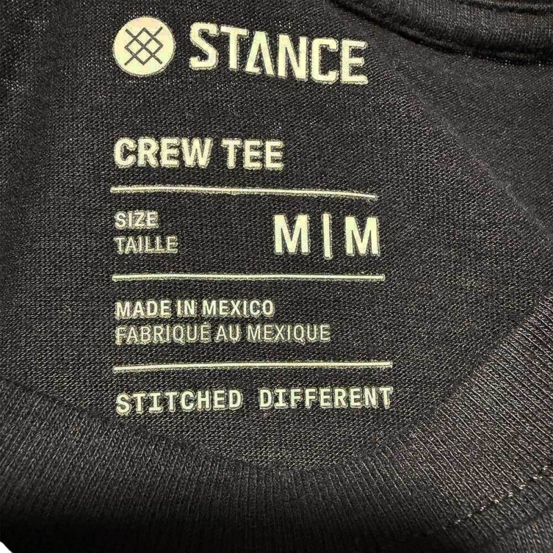 STANCE BADGE SS (A3SS1C25BA BLK)