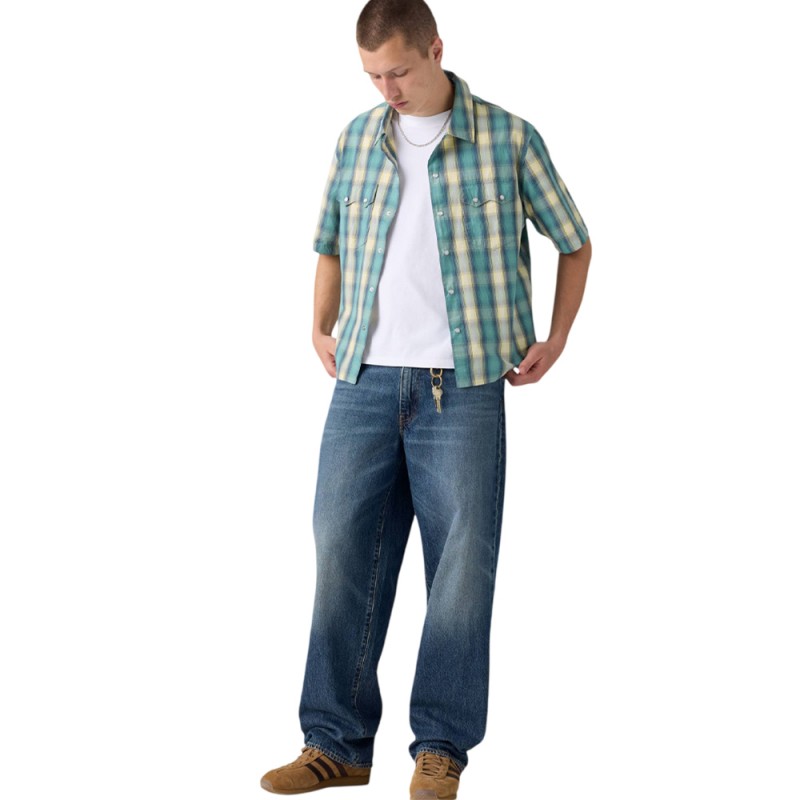 Levi's 578 BAGGY MED INDIGO - WORN IN (A47500128 00J2)