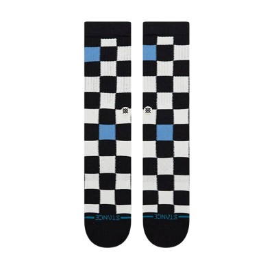 STANCE CHEF CHECK CREW (A556A26CHF BLK)