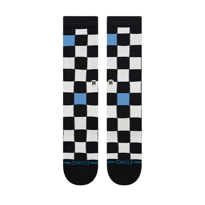 STANCE CHEF CHECK CREW (A556A26CHF BLK)