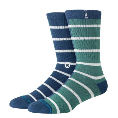 STANCE STRIPED IT CREW (A556A26STR TEA)