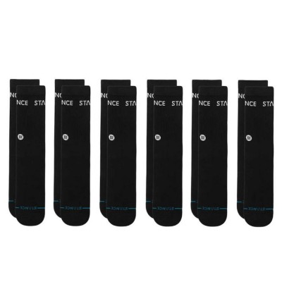 STANCE ORIGIN 6 PACK CREW (A556C24ORI BLK)
