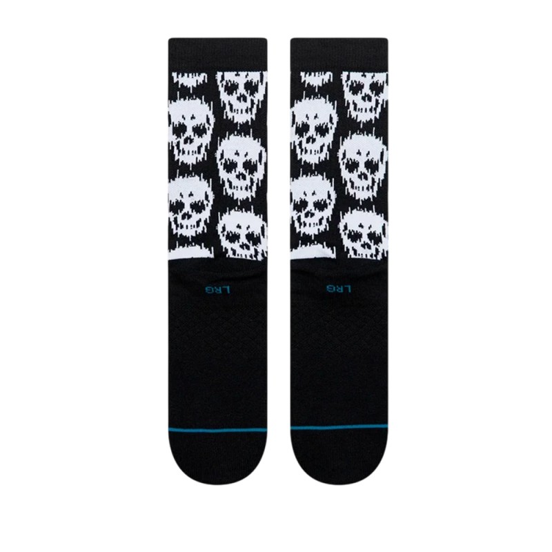 STANCE STATIC SKULL CREW (A556C26STA BLK) STANCE STATIC SKULL CREW (A556C26STA BLK)