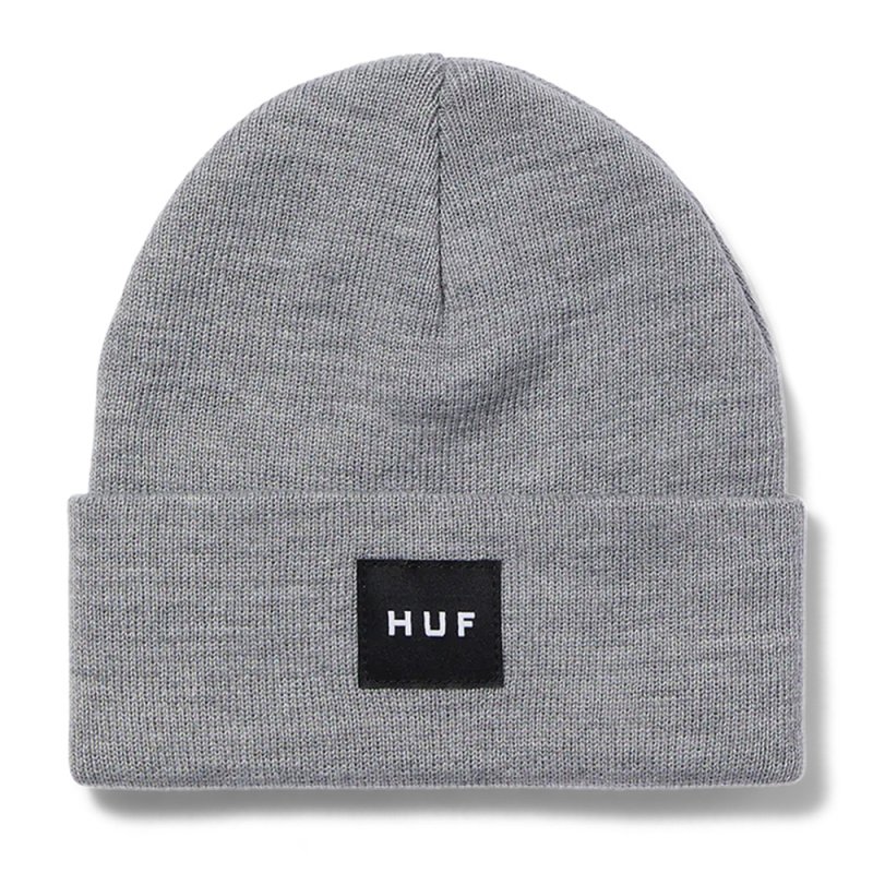 HUF SET BOX BEANIE (BN00135 HEATHER GREY)