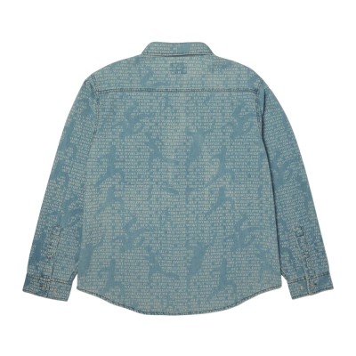 HUF CEREMONY DENIM SHIRT (BU00248 INDGO) HUF CEREMONY DENIM SHIRT (BU00248 INDGO)