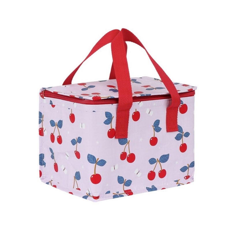 A little lovely company: Ισοθερμικό τσαντάκι φαγητού - Cherries (CBCHPI34)