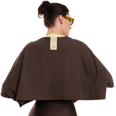 PCP SLOUCHY CROP ΜΠΛΟΥΖΑΚΙ ΤΟΠ (CROP0003 Brown)