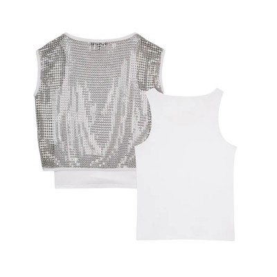 Donna Karan T-SHIRT+FANCY BLOUSE (D62618 016) Donna Karan T-SHIRT+FANCY BLOUSE (D62618 016)
