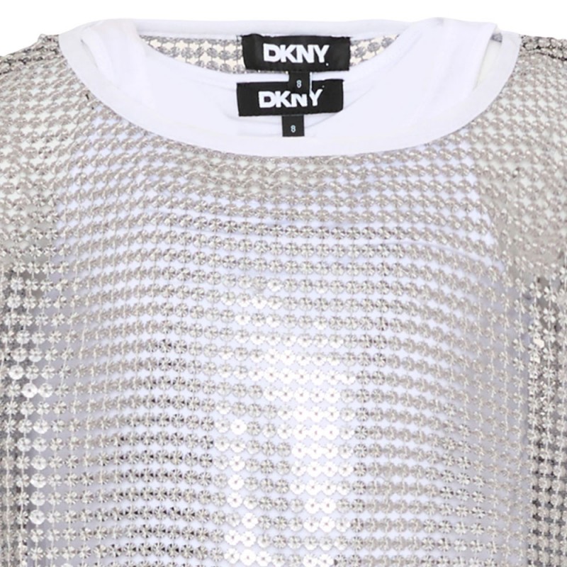 Donna Karan T-SHIRT+FANCY BLOUSE (D62618 016)