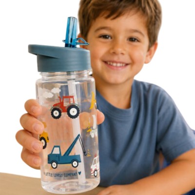 A little lovely company: Παιδικό Παγούρι από Tritan 450ml -Vehicles (DBVEBU62)