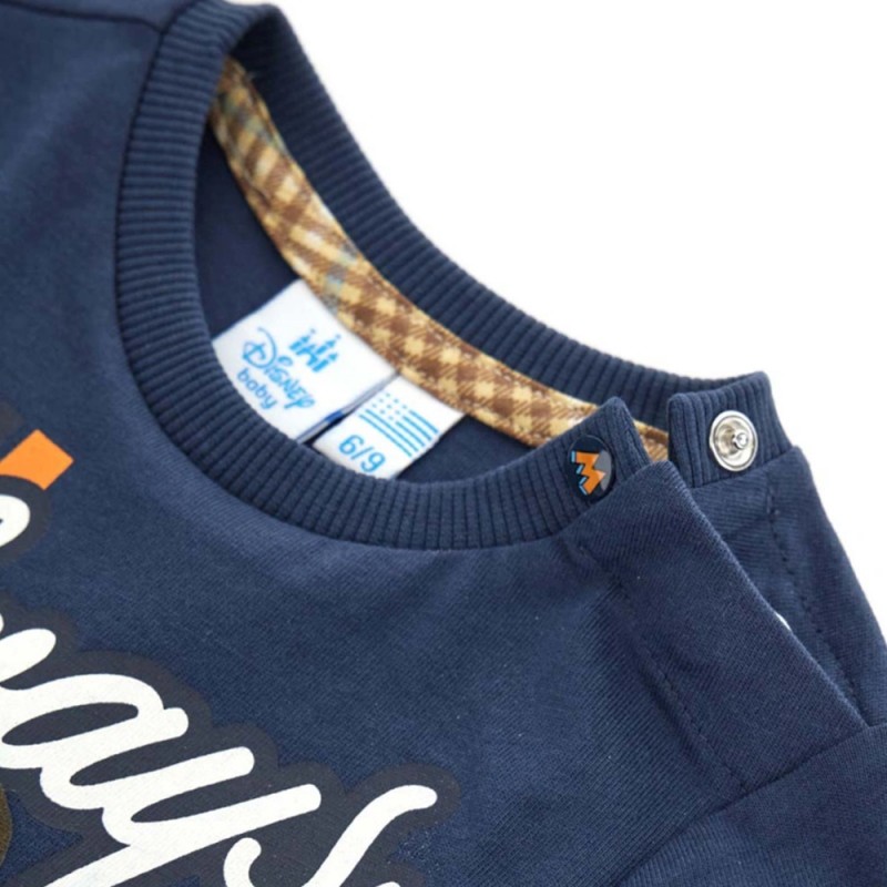Original Marines  DISNEY T-SHIRT ML BABY BOY ΜΠΛΟΥΖΑ ΠΑΙΔΙΚΟ BOY (DEAV0632NM 194056TCX)