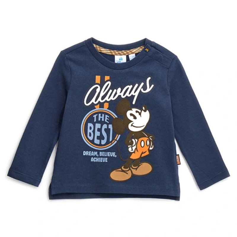 Original Marines  DISNEY T-SHIRT ML BABY BOY ΜΠΛΟΥΖΑ ΠΑΙΔΙΚΟ BOY (DEAV0632NM 194056TCX)
