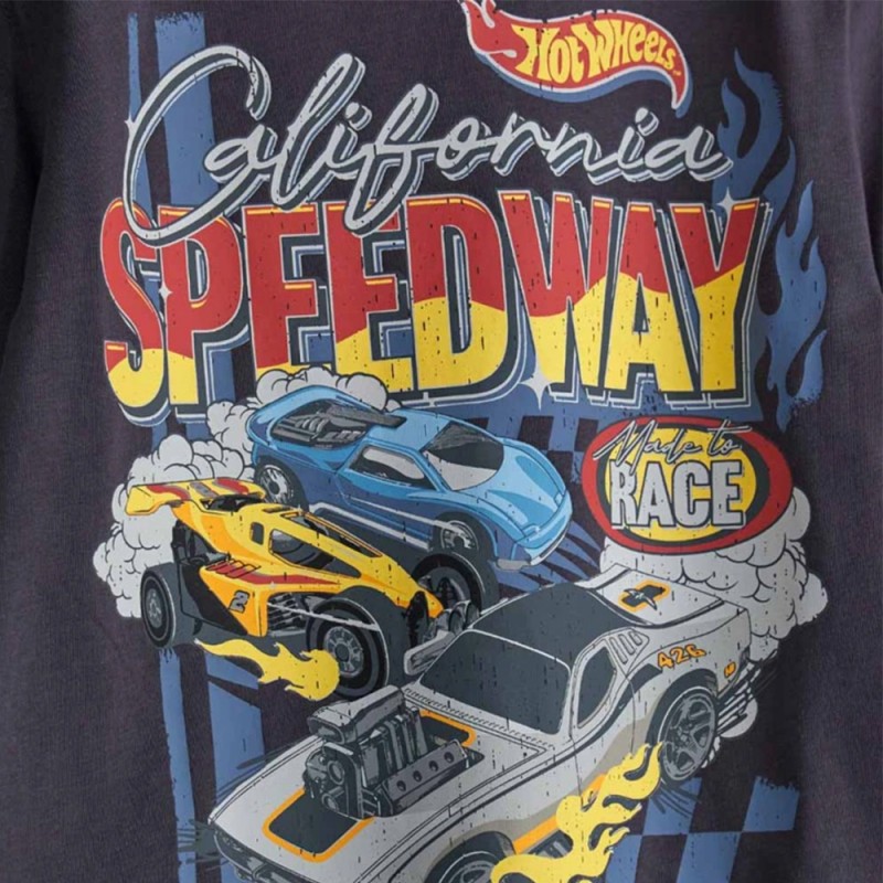 Original Marines FR CITY ATTITUDE HOT WHEELS T-SHIRT ML BOY ΜΠΛΟΥΖΑ ΠΑΙΔΙΚΟ BOY (DEAV2561B 193918TCX)