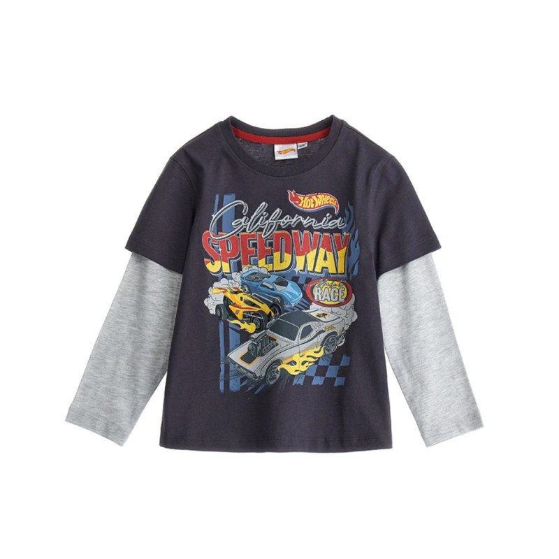 Original Marines FR CITY ATTITUDE HOT WHEELS T-SHIRT ML BOY ΜΠΛΟΥΖΑ ΠΑΙΔΙΚΟ BOY (DEAV2561B 193918TCX)