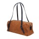 Elena Athanasiou Silhouette Belt Suede Large Τσαντα Ωμου (EA-00301 Camel)