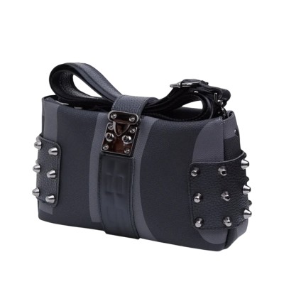 Elena Athanasiou City Lady Clutch BAG EA logo (EA-157 Grey)