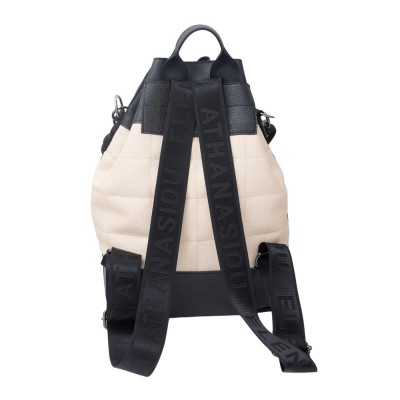 Elena Athanasiou Holiday Combo EA Logo Backback (EA-169 Beige)