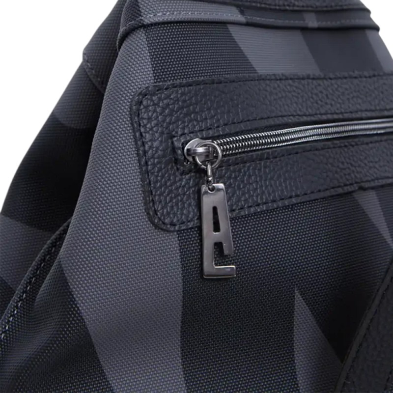 Elena Athanasiou Black N’ Metal EA Logo Backpack (EA-172 Grey-Nikel) Elena Athanasiou Black N’ Metal EA Logo Backpack (EA-172 Grey-Nikel)