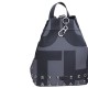 Elena Athanasiou Black N’ Metal EA Logo Backpack (EA-172 Grey-Nikel) Elena Athanasiou Black N’ Metal EA Logo Backpack (EA-172 Grey-Nikel)