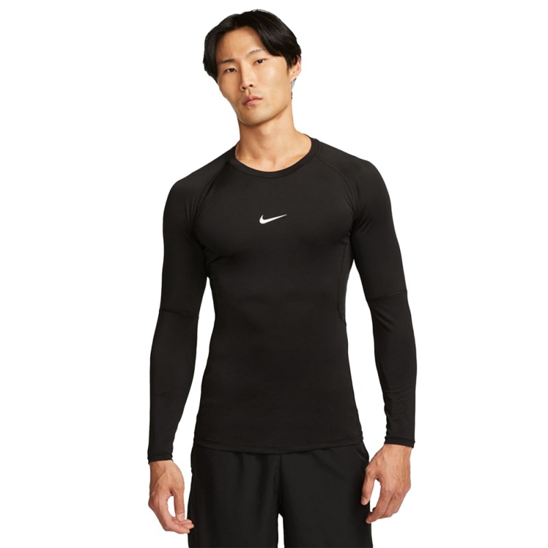 Nike Pro Men's Dri-FIT Tight Long-Sleeve Fitness Top (FB7919-010)