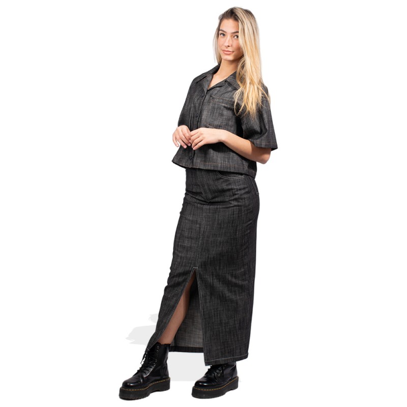 4Tailors SKIRT (FW23-072 BLACK)
