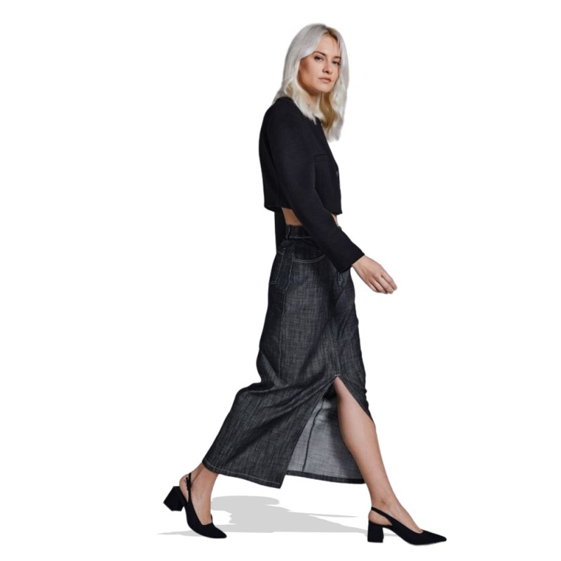 4Tailors SKIRT (FW23-072 BLACK)