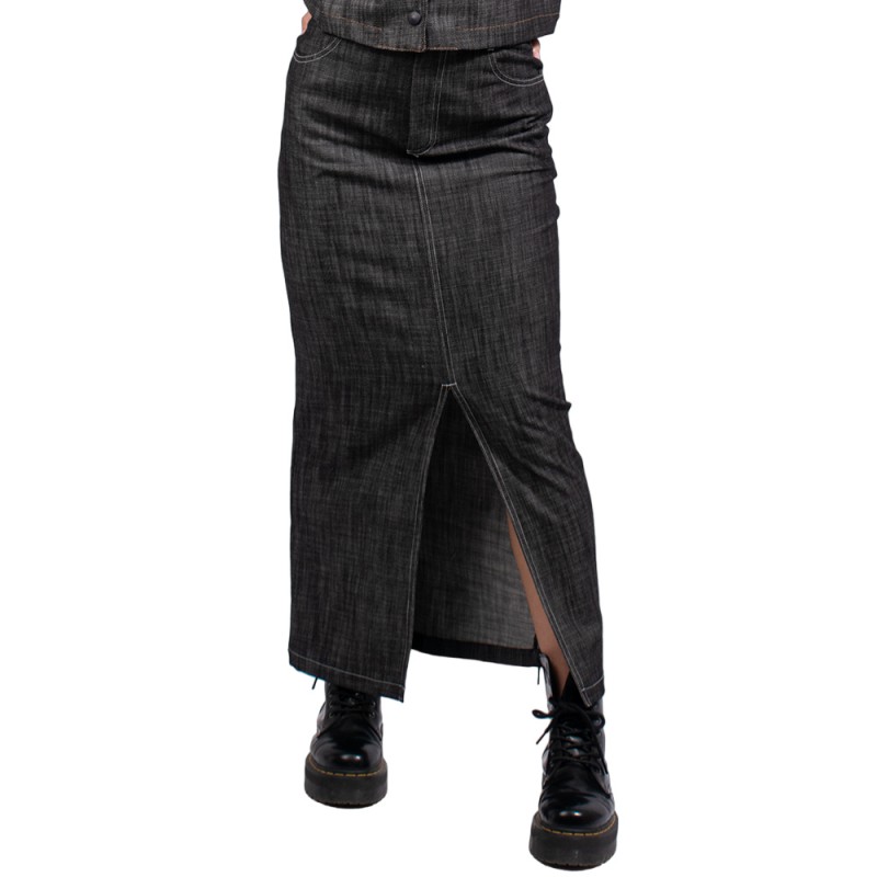 4Tailors SKIRT (FW23-072 BLACK)