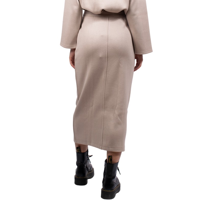 4Tailors Venture Pencil Skirt (FW23-093 TAUPE)