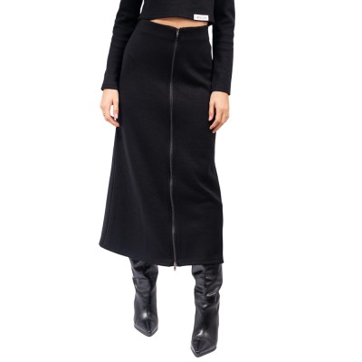 4Tailors Cheeky Long Skirt (FW24-025 BLACK)