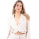 4Tailors Katie Cropped Blazer (FW24-147 ECRU)