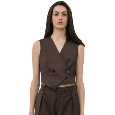 4Tailors The Armor Vest Brown (FW25-275 BROWN)
