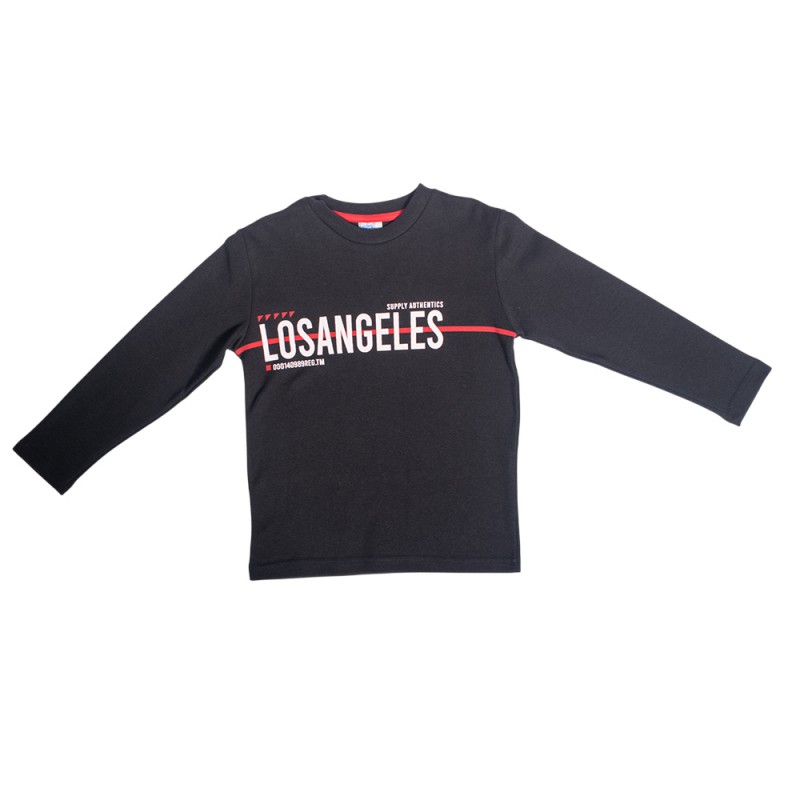 Serafino ΜΠΛΟΥΖΑ ΑΓΟΡΙ (FW25-4289 ΜΑΥΡΟ)
