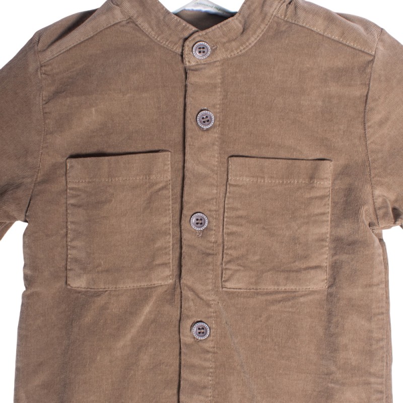 Serafino ΠΟΥΚΑΜΙΣΟ ΑΓΟΡΙ (FW25-6201 ΚΑΦΕ)