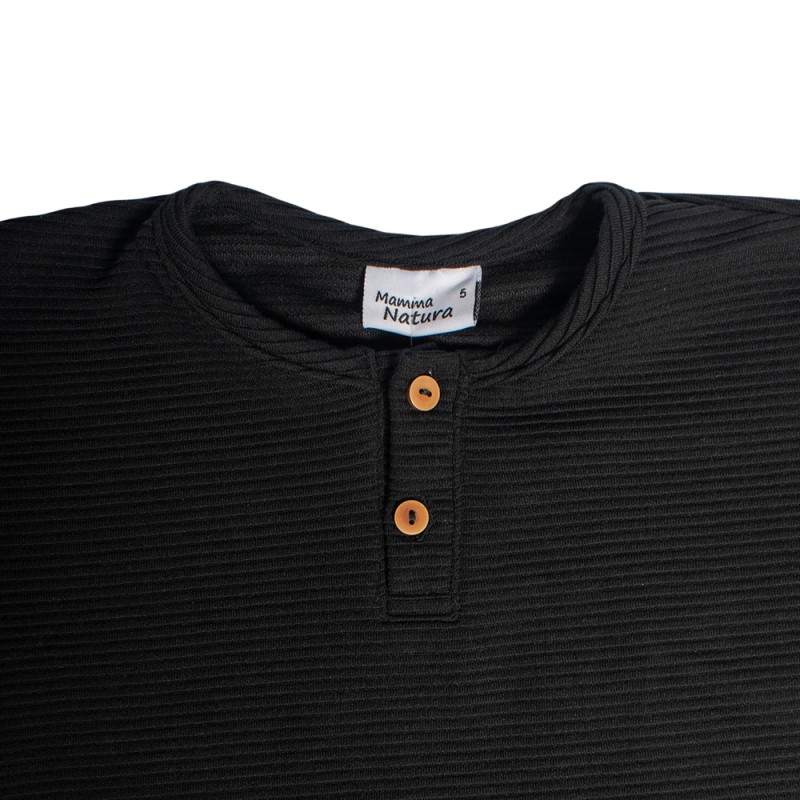 Serafino ΜΠΛΟΥΖΑ ΑΓΟΡΙ (FW25-6213 ΜΑΥΡΟ)