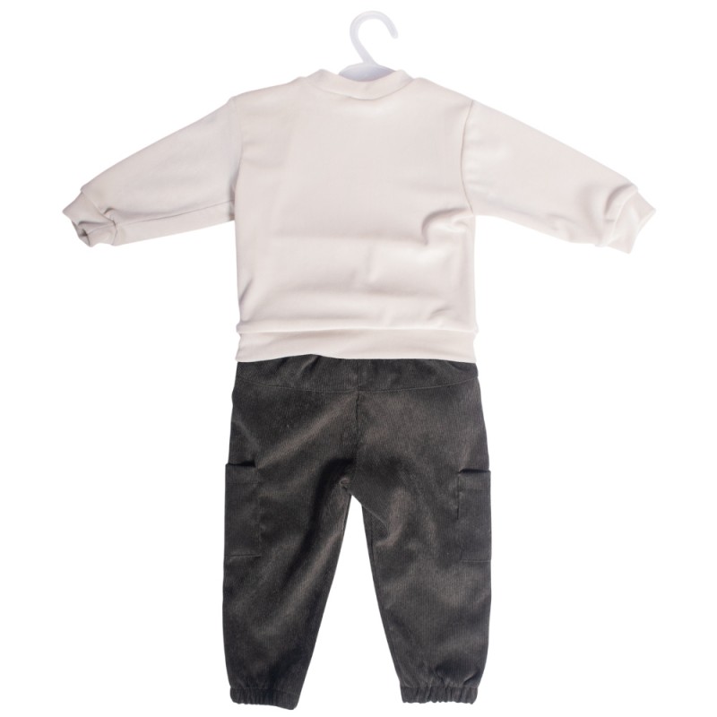 Serafino ΣΕΤ ΑΓΟΡΙ (FW25-6265 ΕΚΡΟΥ)