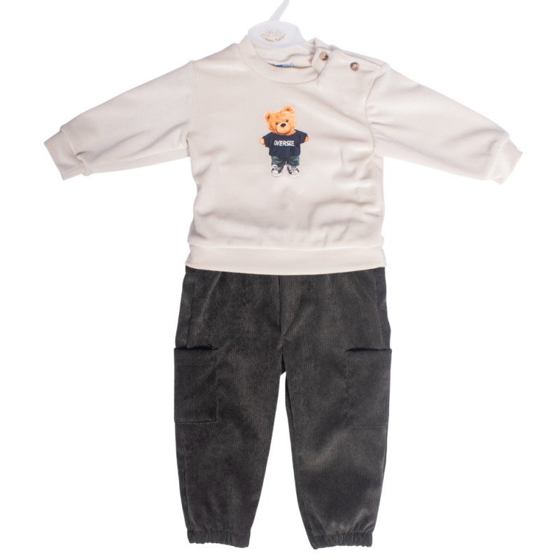 Serafino ΣΕΤ ΑΓΟΡΙ (FW25-6265 ΕΚΡΟΥ)