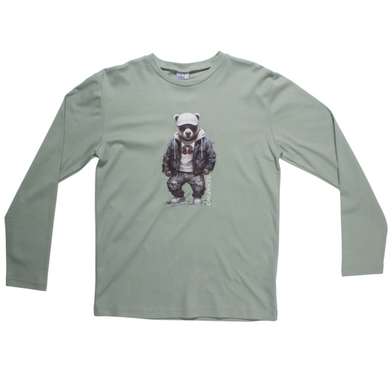 Serafino ΜΠΛΟΥΖΑ ΑΓΟΡΙ (FW25-6292 ΦΥΣΤΙΚΙ)