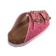 Colors of California GLITTER SANDAL TWO BUCKLES (HC.2415N SUNC)